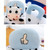 Baby Sofa Support Chair, Soft Plush Cartoon Animals Baby Sitting Chair Learning To Sit Seats, Without Filled Cotton