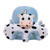 Baby Sofa Support Chair, Soft Plush Cartoon Animals Baby Sitting Chair Learning To Sit Seats, Without Filled Cotton