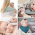 Baby Bibs 10 Pack Baby Bandana Drool Bibs 100% Cotton, 10 Solid Colors Set For Teething And Drooling Unisex Boys Girls