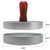 Jelly Comb Burger Press, Hamburger Patty Maker Mold For Beef Veggie Burger Bbq Barbecue Grill, Dishwasher Safe