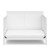 Storkcraft Alpine 5-in-1 Convertible Baby Crib White