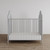 Little Seeds Piper Upholstered Convertible Metal Crib, Nursery Furniture, Dove Gray