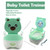 Httmt- Bear Grean Kids Baby Potty Training Seat Toddler Portable Lovely Toilet Seat Stool Chair [p/n: Et-baby003-green]