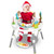 Three-in-one Children's Fun Activity Workbench With Pedal Piano（gray）
