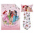 Disney Princess Toddler Bedding Set, "friends Are Magic", 4-pieces, Pink, White, Toddler Bed Size, Girl Toddler Bedding