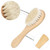 1/2/4/6/8/10/12/14/16/18/20pieces Baby Brush With Wooden Handle And Super Soft Goat Bristles For Newborns And Toddlers