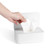 Taihexin Baby Wipes Container With Lid, Refillable Wipes Dispenser, Wet Wipes Storage Box, Keeps Wipes Fresh, One-handed Operation, Non-slip, Wet Tissue Box(white)