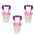 Magik 3 Pack Baby Food Feeder Fruit Silicone Nipple Teething Toy Soother Pacifier