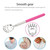 4/3pcs Telescoping Back Scratchers, Eeekit Eagle Claw Back Scratchers, Portable Extendable Telescopic Backscratchers For Adults Women Men, Backslap Massager Back Tickler With Rubber Handles