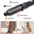 Maxt Curling Iron, 5 In 1 Curling Wand Set With Interchangeable Ceramic Curling Iron Barrels Bubble Wand Curling Iron Hair Curler With Lcd
