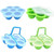 7 Cup Silicone Egg Bites Molds Food Trays Baby Food Freezer Trays Reusable Storage Container
