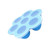 7 Cup Silicone Egg Bites Molds Food Trays Baby Food Freezer Trays Reusable Storage Container