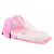 Balems Pink Portable Baby Bed Outing Sun Protection Infant Bassinet Foldable Breathable Sleeping Basket