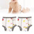 Domqga Baby Training Pants, Baby Cotton Training Pants Strong Absorbent Cotton Unisex Toddler Potty Training Underwear, Toddler Training Underwear