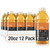 Vitaminwater Essential Electrolyte Enhanced Water W/ Vitamins, Orange-orange Drinks, 20 Fl Oz, 12 Pack