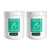 Cacafe Mint Coffee, Coconut Infused Colombian Coffee With Fresh Mint 9.5oz (2-pack)