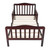 Juntful Wooden Baby Toddler Bed Children Bedroom Furniture With Safety Guardrails