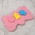 1pc Baby Bath Sponge Cushion Skid Resistance Infant Cartoon Bath Cushion Bathing Mat (pink)