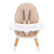 Ubesgoo 5-in-1 Baby High Chair Infant Eat Chair With Booster Seat,kid Table & Chair,beige