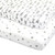 Pack N Play Playard Sheets, Portable Mini Crib Sheets, 2 Pack 100% 160 Gsm Jersey Cotton, Size 38”x24”x5”