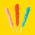 Hilco Candy Crystals Assorted Flavors Rainbow Candy Stirrers, 4.23 Oz, 8 Pack