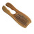 China Style 1pcs Handmade Wooden Sandalwood Wide Tooth Wood Comb Natural Head Massager Hair Combs Hair Care
