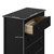 Storkcraft Kenton 5 Drawer Modern Vertical Dresser Black