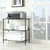 Basics 3-shelf Adjustable, Heavy Duty Storage Shelving Unit (250 Lbs Loading Capacity Per Shelf), Steel Organizer Wire Rack, Black (23.3l X 13.4w X 30h)