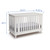 Delta Children Ava 3-in-1 Convertible Crib, Greenguard Gold Certified, White