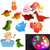 12pcs Baby Bath Toys Led Light Up Flashing Floating Dinosaur Animals Bathtub Toys For Toddlers Age 1-3 Year Boys Girls