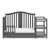 Graco Solano 5-in-1 Convertible Baby Crib And Changer With Drawer, Gray