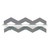 Gray Chevron Wall Shelf