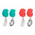 Complementary Food Training Helper Stainless Steel Spoon, Fork Set For Children Kids