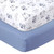 Little Star Organic Pure Organic Cotton Crib Bedding Set, 3 Pc, Blue-wild At Heart