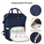 Small Gift Presented - Backpack Diaper Bag, Vbiger All-in-one Waterproof Maternity Nappy Bag Large Capacity Travel Backpack For Baby Care