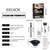 Ibaste Eyelash Tint Professional 2 In 1 Eyebrow And Eyelash Dye Kit 6-8 Weeks Long Lasting Lash & Brow Color Kit For Salon & Home Use Appealing