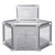 Baby Playpen, Portable Extra Large Playyard For Baby, Hexagonal Fence Play Yard With Gate Basket And Ocean Balls, Baby Interactive Playinghouse Kids Safety Fence Pit Pool For Babies, Toddler, Infants