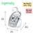 Ingenuity Infant To Toddler Rocker & Foldable Baby Bouncer Seat - Cuddle Lamb (unisex)