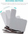 Yodolla Nursery Rocking Chairs With Spacious Wingback, Double Wide Rocker,cream, Gray