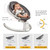 Hot Mom Electric Baby Swing,bluetooth Baby Rocker With Intelligence Timing,adjustable Seat Baby Bouncer For 0-12 Months,dark Grey