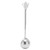 Tablespoon?scoop, High?polish Coffee?scoop Stainless?steel 45mm/1.8indiameter  For Spices For Sugar For Baking Powder