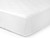Tadpoles Waterproof Fitted Sheet And Protective Mattress Pad Cover, White, Twin