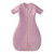 Halo Easy Transition Sleepsack Wearable Blanket, 100% Cotton, Pink Heather, Small