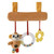 Mersariphy Cartoon Animal Baby Sound Hanging Car Bed Safety Seat Plush Hand Bell Kid Toy