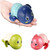 Casewin Cute Swimming Turtle Bath Toys For Toddlers & Kids (3 Pcs)