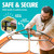 Pop 'n Go Baby Playpen - Portable, Pack & Carry Play Yard For Baby And Kids, Orange