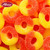Albanese Fat-free Gluten-free Gummies Peach Rings Candy, 7 Oz.