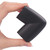 Winthome Baby Proofing Corner Guards Set Table Furniture Edge Corner Protectors, 2pcs 2m Edges+8pcs Corners+2pcs 3m Tapes, Non-toxic Soft With Thick Foam(black)