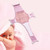 Cross Baby Bath Mesh Bathtub Seat Net Support Sling Infant Bath Tub Hammock(pink)
