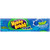 Hubba Bubba Max Sour Blue Raspberry Bubble Gum - 5 Piece Pack